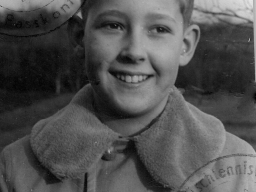 Michael Binder als Schüler 1946