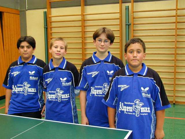 Mannschaftsfoto Schüler
